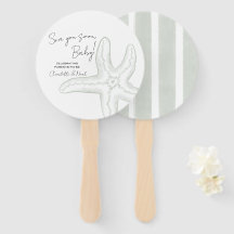Sea You Soon Baby Shower Set von Ventilatoren