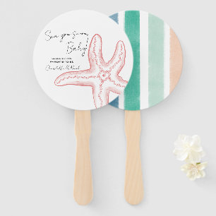 Sea You Soon Baby Shower Set von Ventilatoren Fächer
