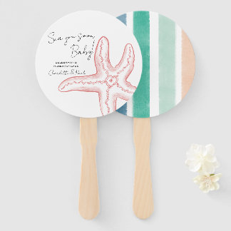 Sea You Soon Baby Shower Set von Ventilatoren Fächer