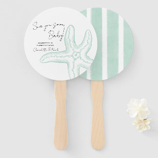 Sea You Soon Baby Shower Set von Ventilatoren Fächer