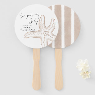 Sea You Soon Baby Shower Set von Ventilatoren Fächer