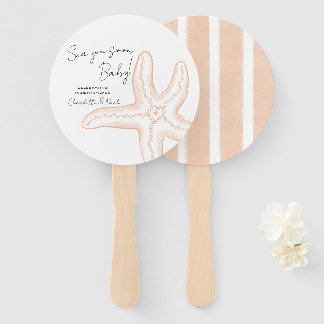Sea You Soon Baby Shower Set von Ventilatoren Fächer