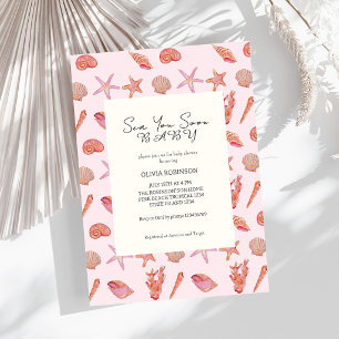 Sea You Soon Baby Strand Coastal Baby Shower Einladung