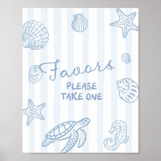 Sea You Soon Geschenke Poster (Vorne)