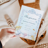 Sea You Soon Rococo Baby Shower Einladung