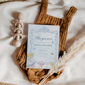 Sea You Soon Rococo Baby Shower Einladung