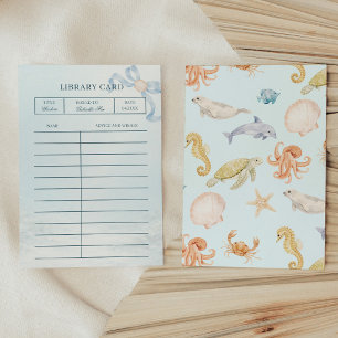 Sea You Soon Rococo Bibliotheksratgeberkarte Begleitkarte