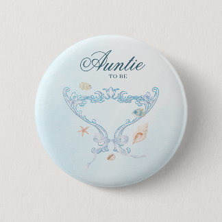 Sea You Soon Rococo Tante wird Babyparty  Button