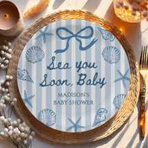 Sea You Soon Seashell-Küstensommer-Baby-Party
