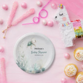 Sea You Soon Underwater Turtle Baby Shower Pappteller (Party)