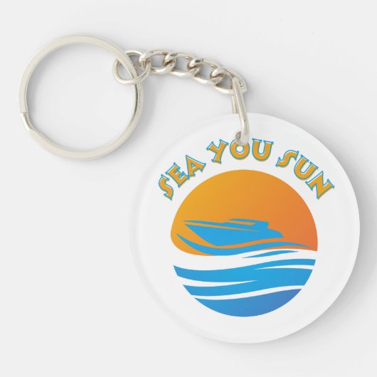 Sea You Sun Schlüsselanhänger (Vorderseite)