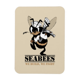 Seabees, die wir uns errichten, kämpfen magnet