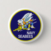 Seabees MARINE Button (Vorderseite)