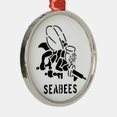 SeaBees Ornament Aus Metall (Rechts)