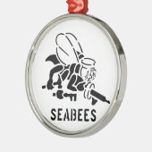 SeaBees Ornament Aus Metall (Links)