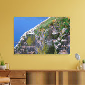 Seabird Colony on Rocky Cliff Leinwanddruck (Insitu (Wohnzimmer))