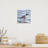 Seabird in Ocean Foto Poster (Küche)