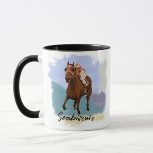 „Seabiscuit“ – Champion-Pferd - Personalisieren Si Tasse