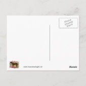 Seabiscuit - durchdachte Racing Legend Postkarte (Rückseite)