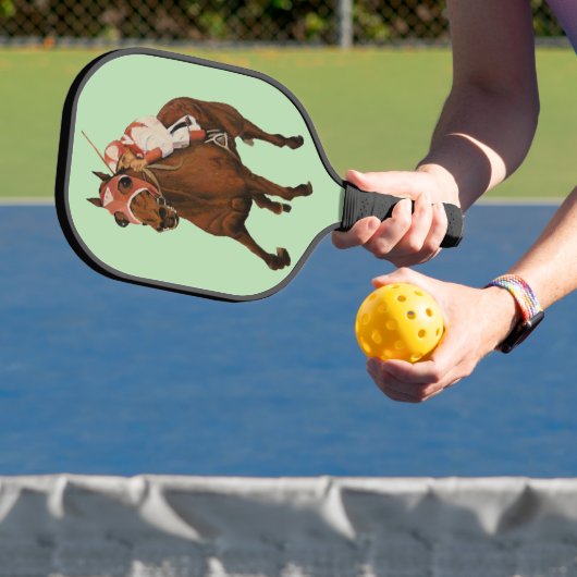  Seabiscuit, Thoroughbred Classic Racehorse Wins Pickleball Schläger (InSitu)