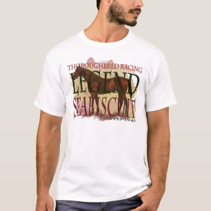 Seabiscuit - Thoroughbred-laufende Legende T-Shirt