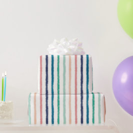Seabreeze Streifen Geschenkpapier