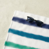 Seabreeze Streifen Strandtuch (Beispiel)