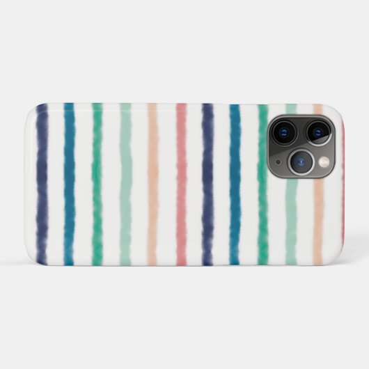 Seabreeze Stripes Case-Mate iPhone Hülle (Rückseite (Horizontal))
