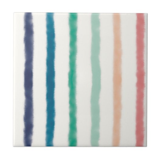 Seabreeze Stripes Fliese (Vorderseite)