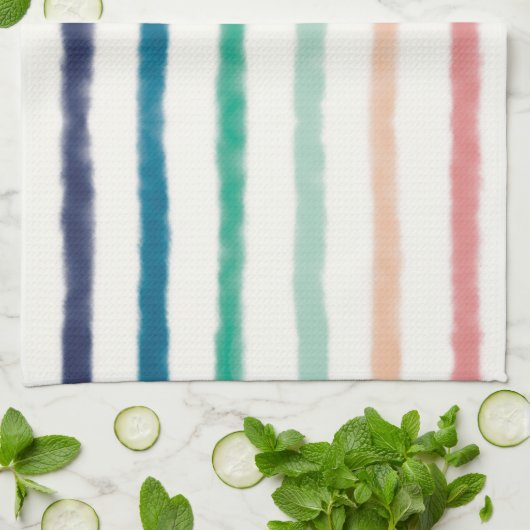 Seabreeze Stripes Geschirrtuch (Gefaltet)