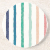 Seabreeze Stripes Getränkeuntersetzer (Vorne)