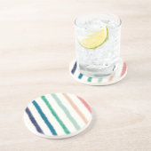 Seabreeze Stripes Getränkeuntersetzer (Seite)