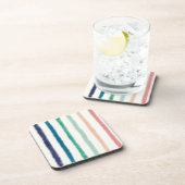 Seabreeze Stripes Getränkeuntersetzer (Rechte Seite)