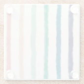 Seabreeze Stripes Glasuntersetzer (Rückseite)