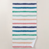 Seabreeze Stripes Strandtuch (Vorderseite)