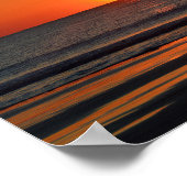 Seabrook Island Sunrise Poster (Ecke)
