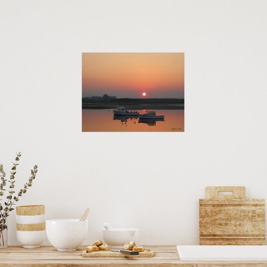 Seabrook Sunset Poster (Küche)