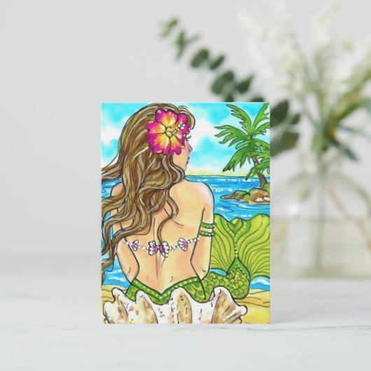 Seachair Postkarte (Stehend Vorderseite)