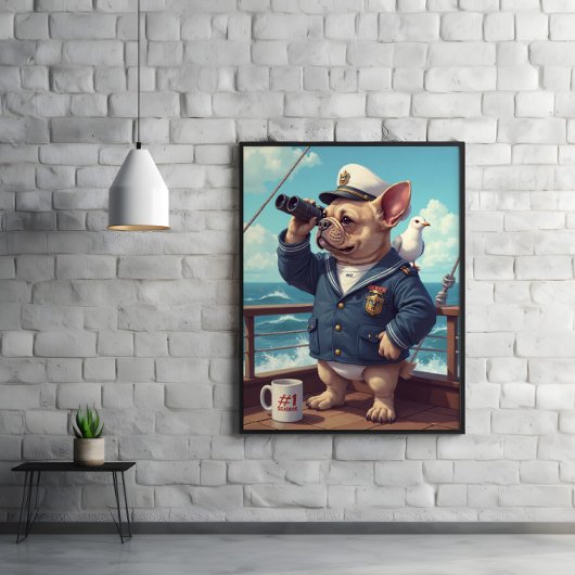 Seadog Ready: Wellen, beobachten, Wälder vorbei Poster