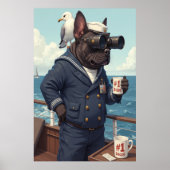 Seadog Scans Horizon: Alle Paws überlagert Poster (Vorne)