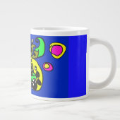 Seadrachen Kunst  Jumbo-Tasse (Rechts)