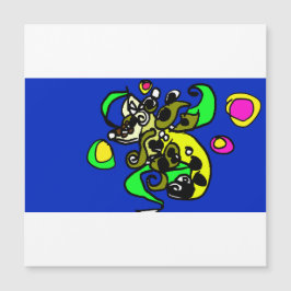 Seadrachen-Kunst Magnetkarte