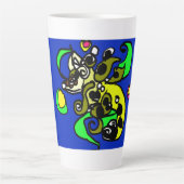 Seadrachen-Kunst Milchtasse (Vorderseite)