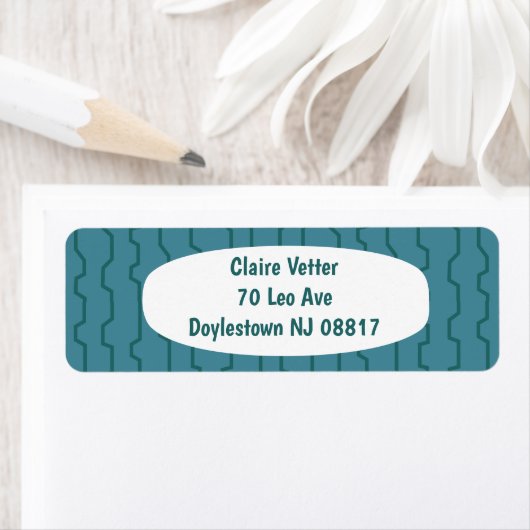 Seafoam Blue Trellis (Insitu)