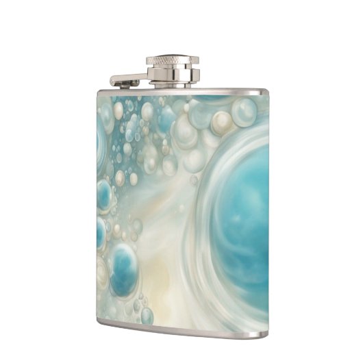 Seafoam Bubbles Flachmann (Links)