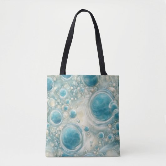 Seafoam Bubbles Tasche (Vorderseite)