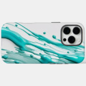 Seafoam Case-Mate iPhone hülle (Rückseite (Horizontal))