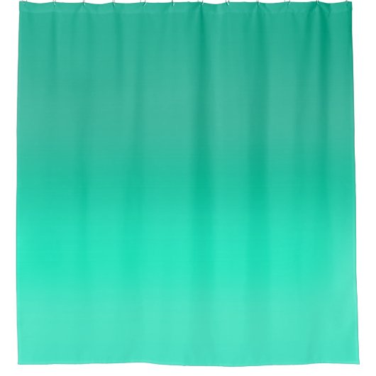 Seafoam Fade Duschvorhang (Vorderseite)
