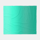 Seafoam Fade Fleecedecke (Vorderseite (Horizontal))