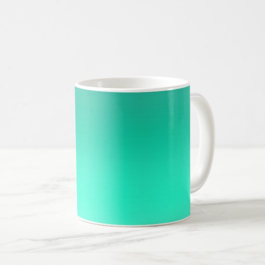 Seafoam Fade Kaffeetasse (VorderseiteRechts)